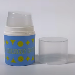 Adorable Blue Airless Bottle: Functionality Meets Cuteness